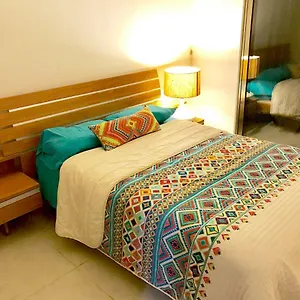 With Terrace Puerto Morelos